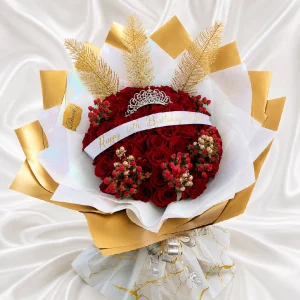 ramo buchon princess red and gold1 